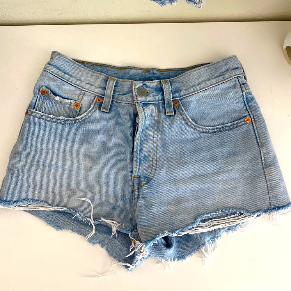 Womens Levi 501 shorts